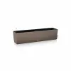 Plant pot Lechuza Brown polypropylene Rectangular