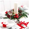 CA1085 CHRISTMAS NAPKIN RINGS 5X18.5 CM 4 PCS.