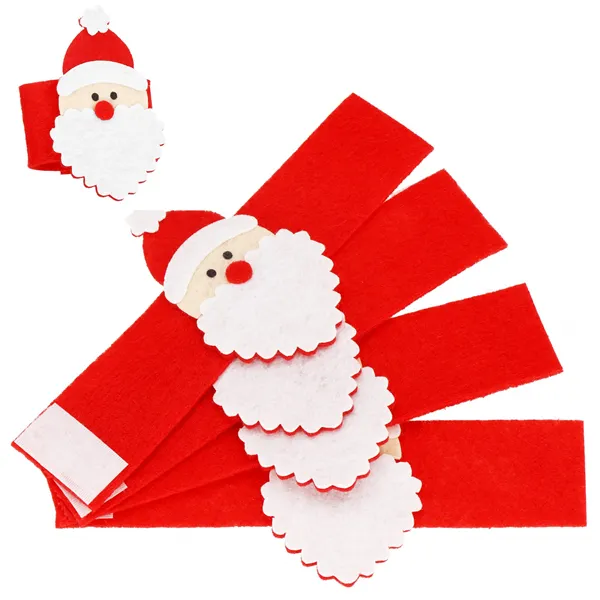 CA1085 CHRISTMAS NAPKIN RINGS 5X18.5 CM 4 PCS.