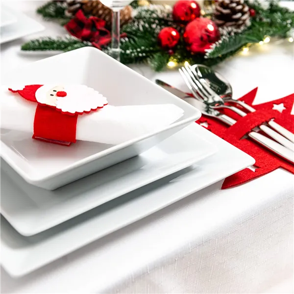 CA1085 CHRISTMAS NAPKIN RINGS 5X18.5 CM 4 PCS.