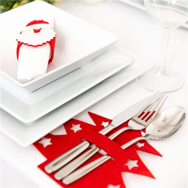 CA1085 CHRISTMAS NAPKIN RINGS 5X18.5 CM 4 PCS.