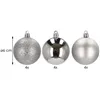 CA0002 CHRISTMAS BALLS 6 CM 12 PCS.