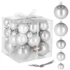 CA0144 CHRISTMAS BALLS 4/5/6/7/8 CM 37 PCS.