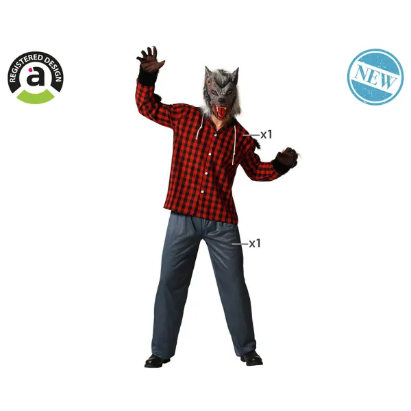 Kostumas suaugusiems Vilkolakis Halloween