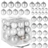 CA0144 CHRISTMAS BALLS 4/5/6/7/8 CM 37 PCS.