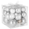 CA0144 CHRISTMAS BALLS 4/5/6/7/8 CM 37 PCS.