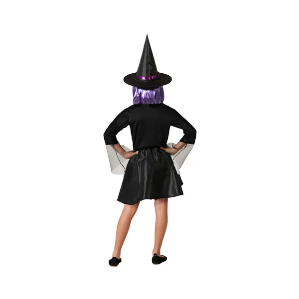 Маскарадные костюмы для детей Фиолетовый Ведьма Halloween
