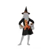 Kostiumas vaikams Oranžinė Ragana Halloween