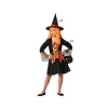Kostiumas vaikams Oranžinė Ragana Halloween