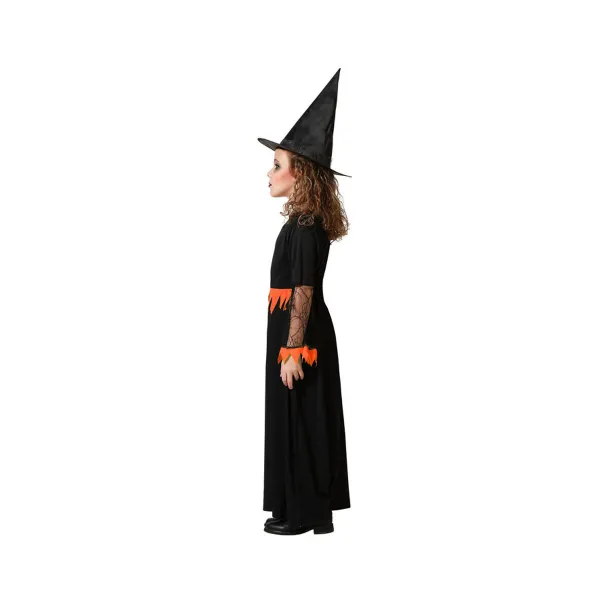 Costume for Children Orange Witch Halloween