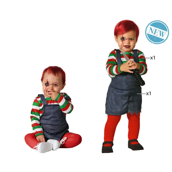 Costume for Babies Bloody Doll Halloween
