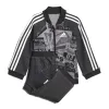 Детский спортивный костюм Adidas I BBALL JOG FT Серый