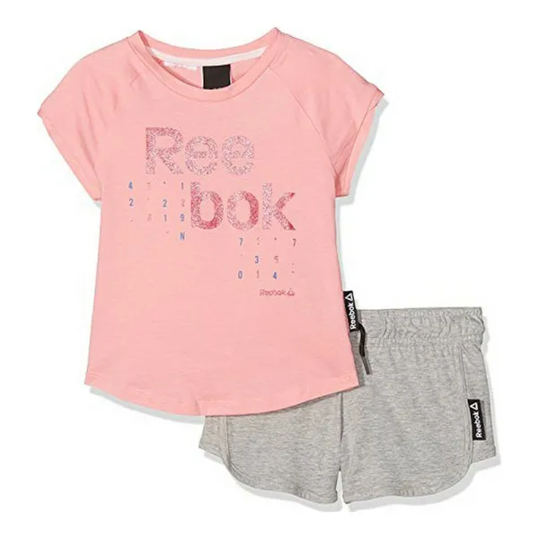 Lasten verkkapuku Reebok G ES SS BK4374 Pinkki