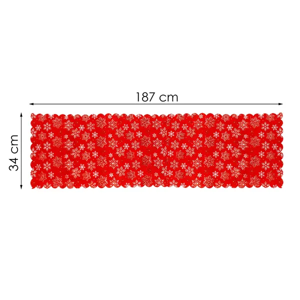 CA0615 CHRISTMAS TREAD 183X36 CM