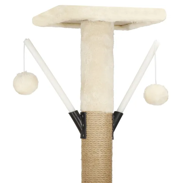 Kaķu koks ar māju Springos PA1041 136 cm