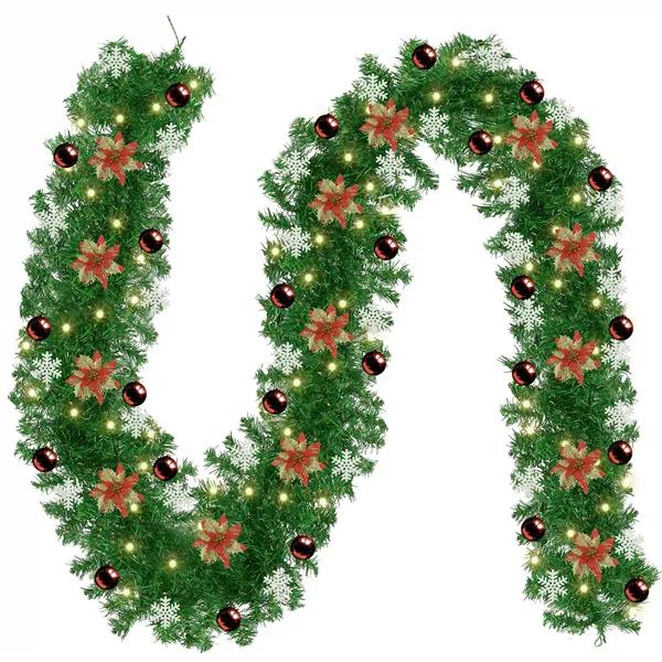 CA0765 CHRISTMAS GARLAND 300 CM