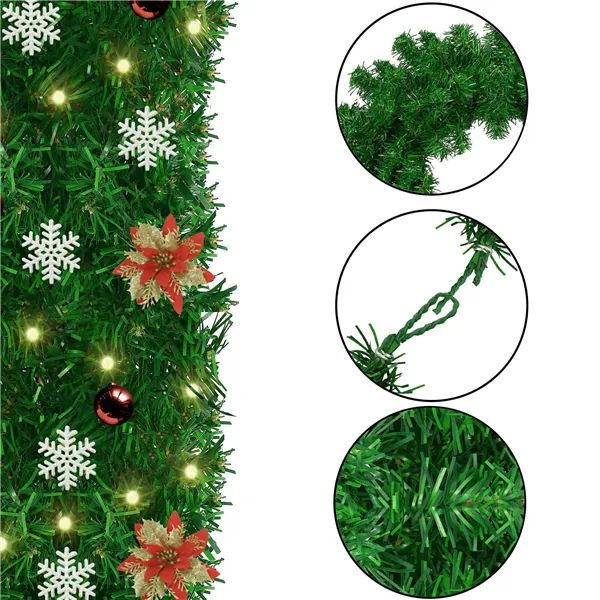 CA0765 CHRISTMAS GARLAND 300 CM