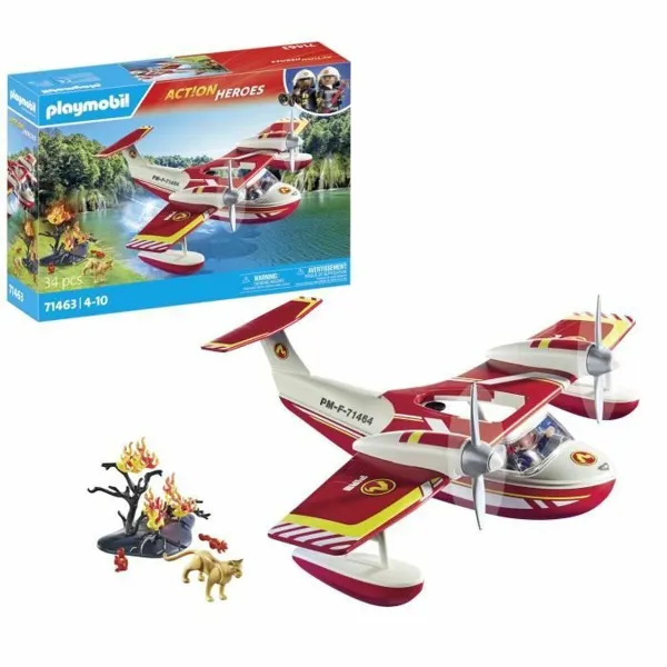Playset Playmobil 71463 Action Heroes Plastic