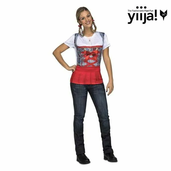 Aikuisten asut My Other Me Oktoberfest Lady Punainen