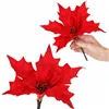 CA0721 CHRISTMAS ORNAMENT "POINSETTIA"