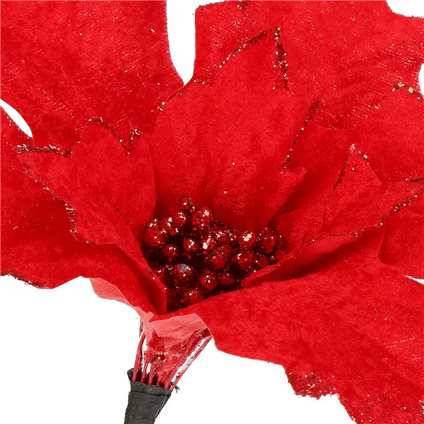 CA0721 CHRISTMAS ORNAMENT "POINSETTIA"