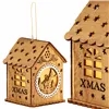 Springos Christmas decoration 6 x 9 cm CA1285