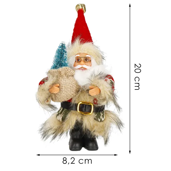 Springos Christmas Ornament Santa Claus CA1276