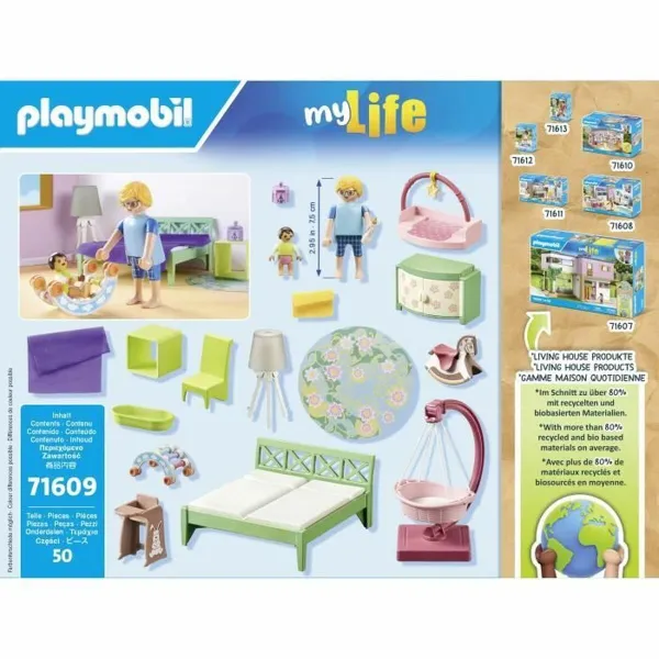 Playset Playmobil 50 Kappaletta