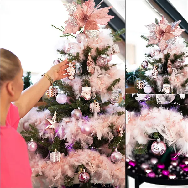 Набор украшений для елки Springos CA1131 3 CM 54 ШТ