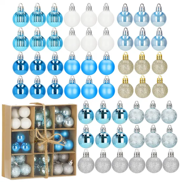 Christmas balls Springos CA1129 3 CM 54 PCS.