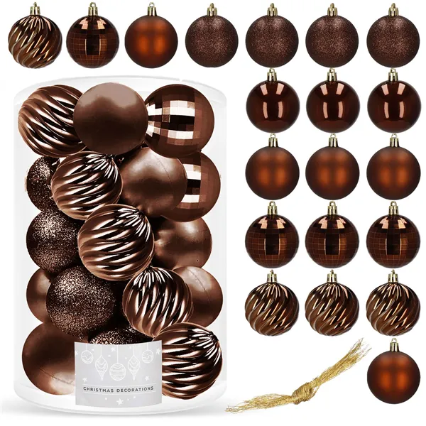 Christmas balls Springos CA1138 6 CM 20 PCS.