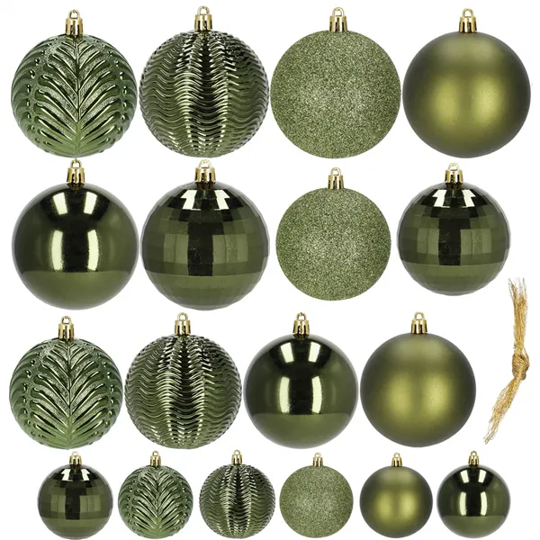 Christmas balls Springos CA1164 33 PCS.