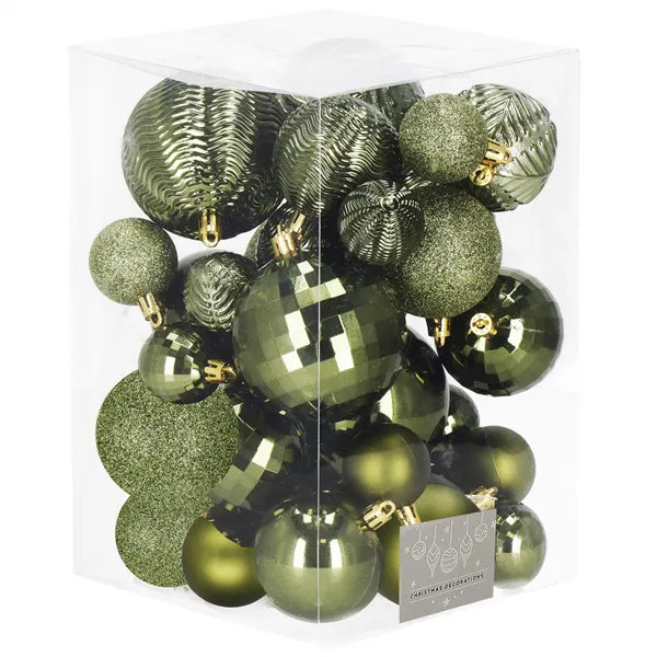 Christmas balls Springos CA1164 33 PCS.