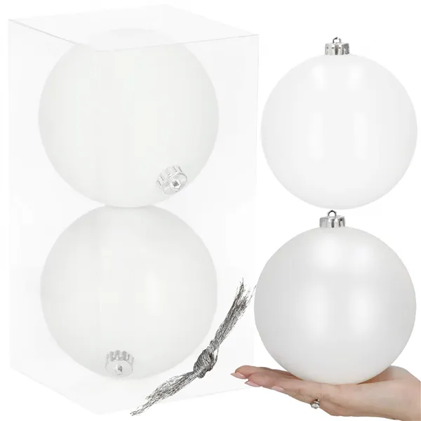 Christmas balls Springos CA1177 15 CM 2 PCS.