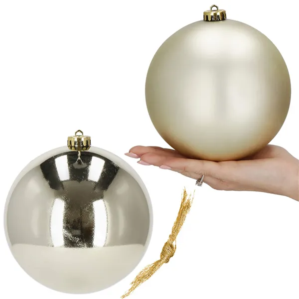 Christmas balls Springos CA1178 15 CM 2 PCS.