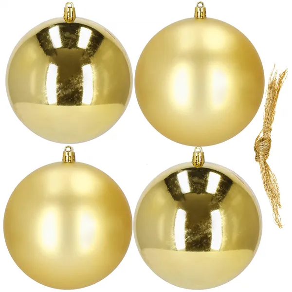 Christmas balls Springos CA1182 12 CM 4 PCS.