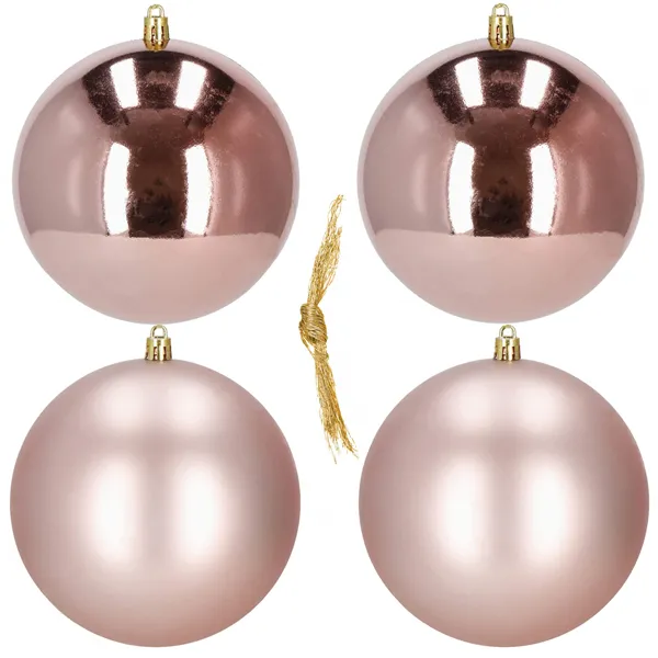 Christmas balls Springos CA1187 12 CM 4 PCS.