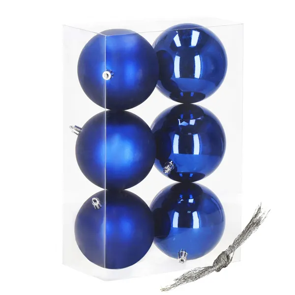 Christmas balls Springos CA1192 10 CM 6 PCS.