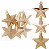 Christmas decorations Springos CA1149 6 pcs. stars