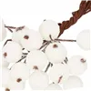 Artificial decorative rowan tree, matte branch Springos CA0743 12mm, 100 pcs.