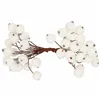 Artificial decorative rowan tree, matte branch Springos CA0743 12mm, 100 pcs.