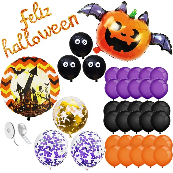 Halloween decorations Springos HA5217 52 elements