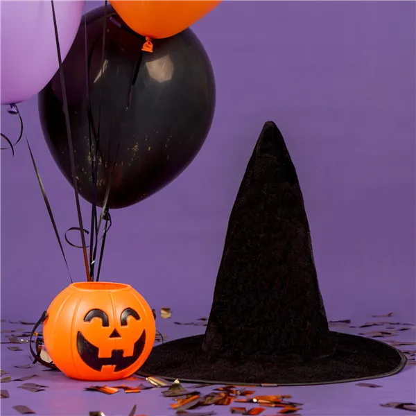 Halloween decoration witch hat Springos HA5221