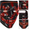 Halloween mask with lighting Springos HA5234