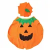 Halloween decoration pumpkin costume with hat Springos HA5223 2 elements.