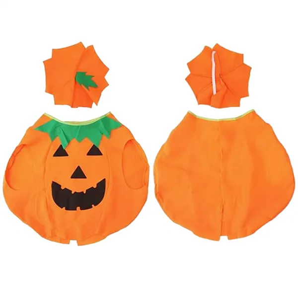 Halloween decoration pumpkin costume with hat Springos HA5224 2 elements.