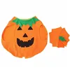 Halloween decoration pumpkin costume with hat Springos HA5224 2 elements.