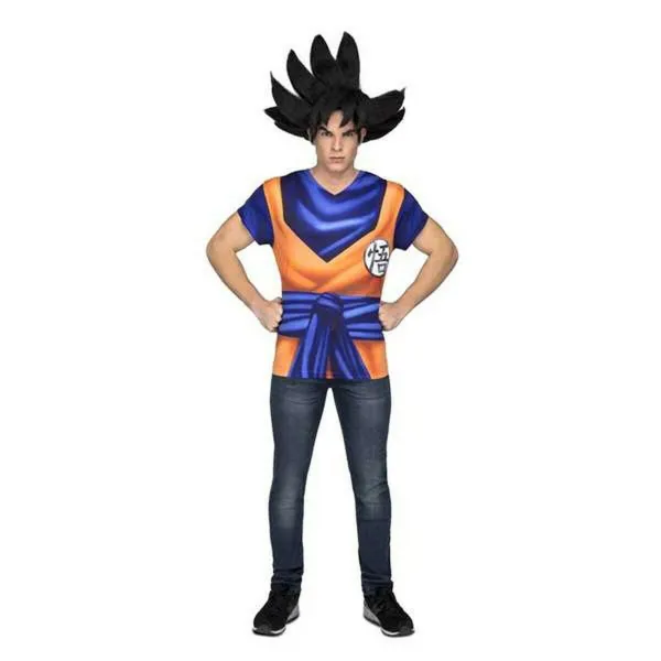 Aikuisten asut My Other Me Goku T-paita