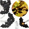 Halloween light decoration bat Springos CL4062 10 LED lamps