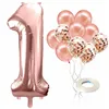 PS0022 ROSE BIRTHDAY DECORATIONS SET